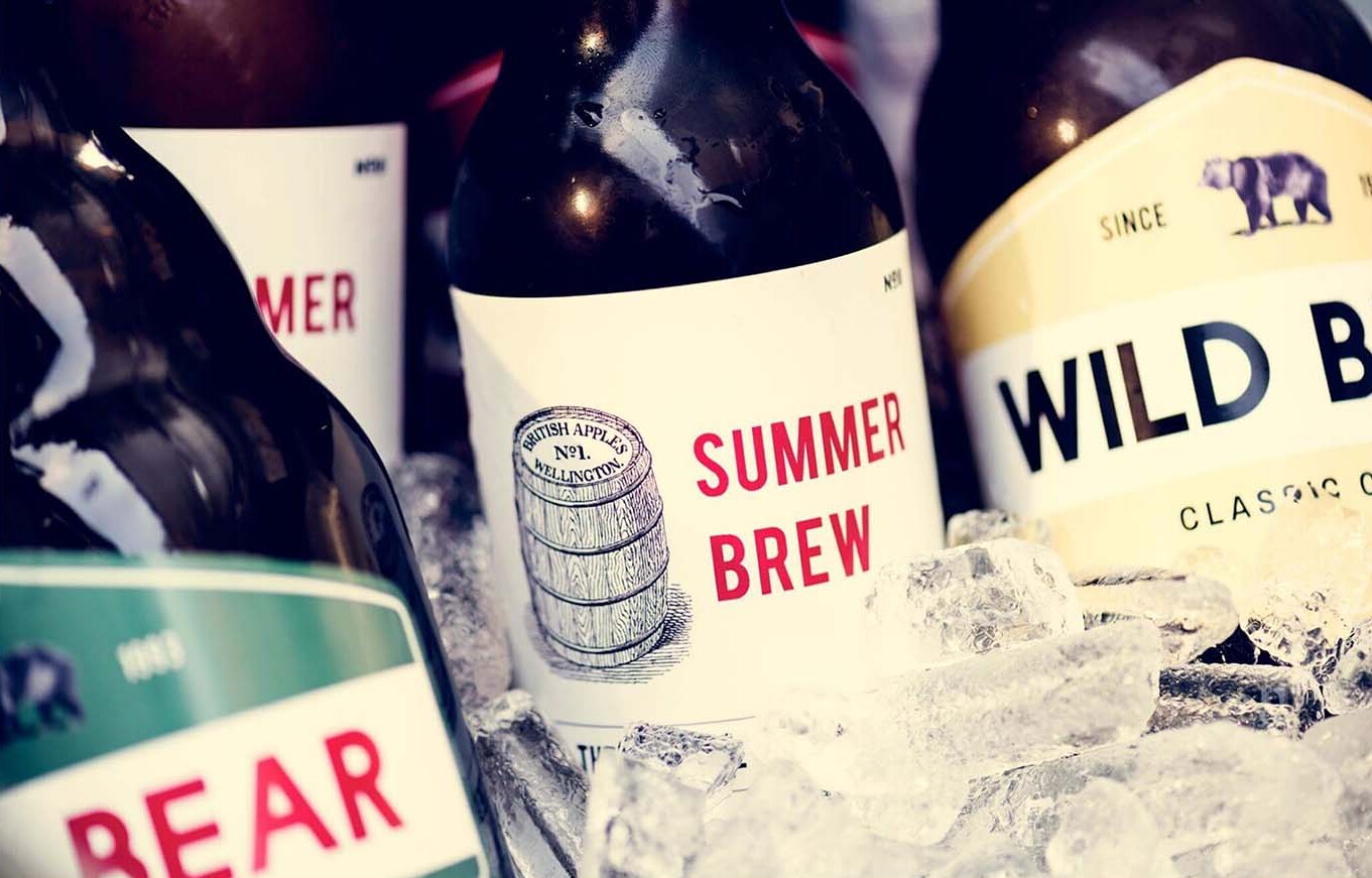 Vollflächig bedruckte Etiketten